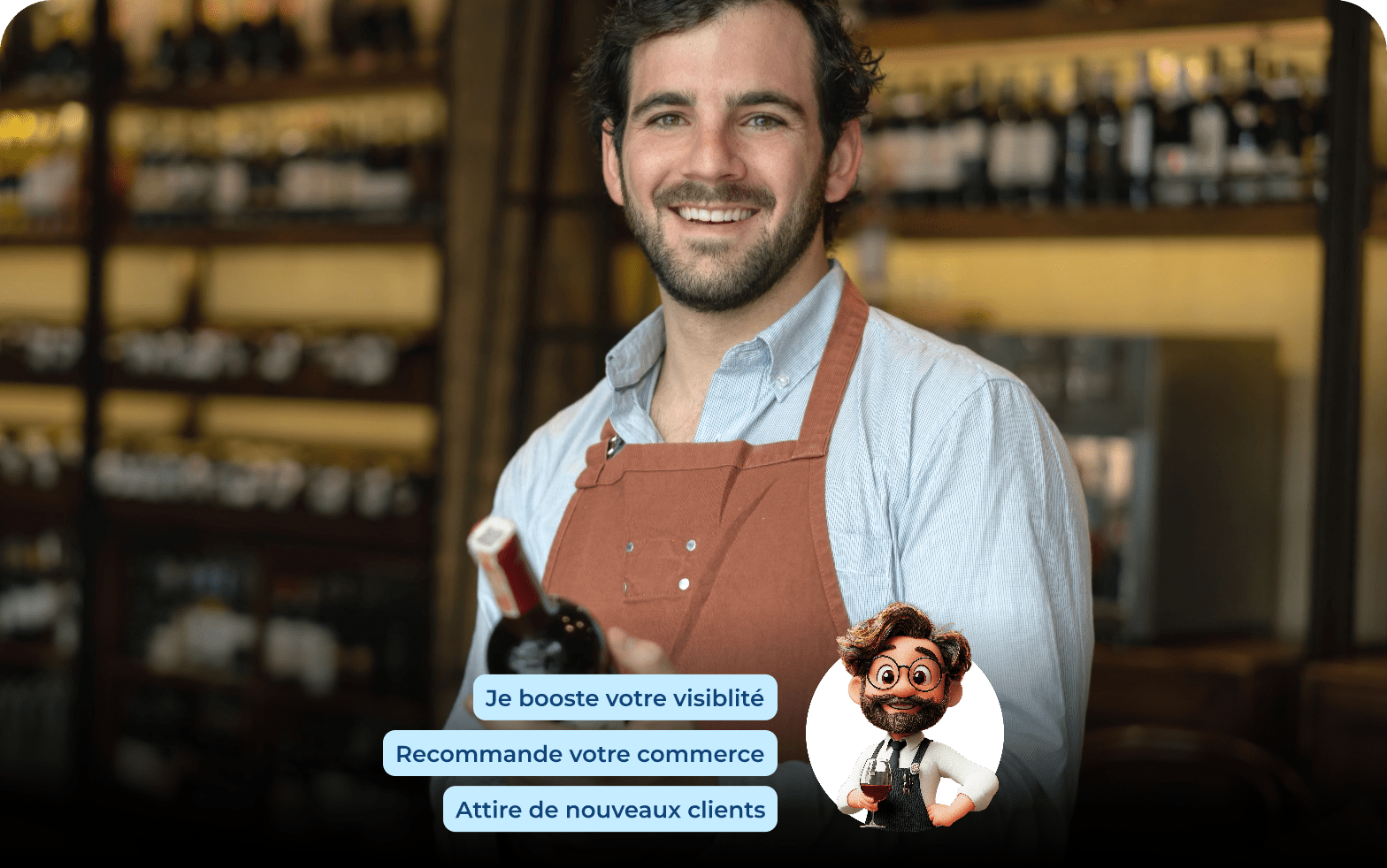 Vous êtes cavistes ?