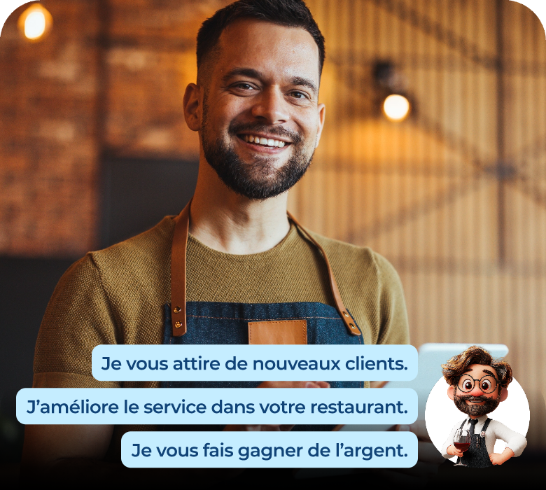 Vous êtes restaurateur ?